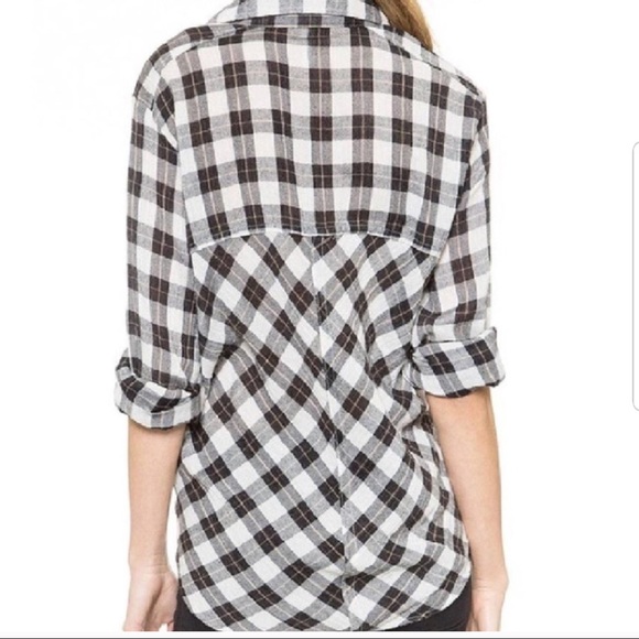 NWOT Free People plaid shirt as seen on TV - Picture 3 of 8